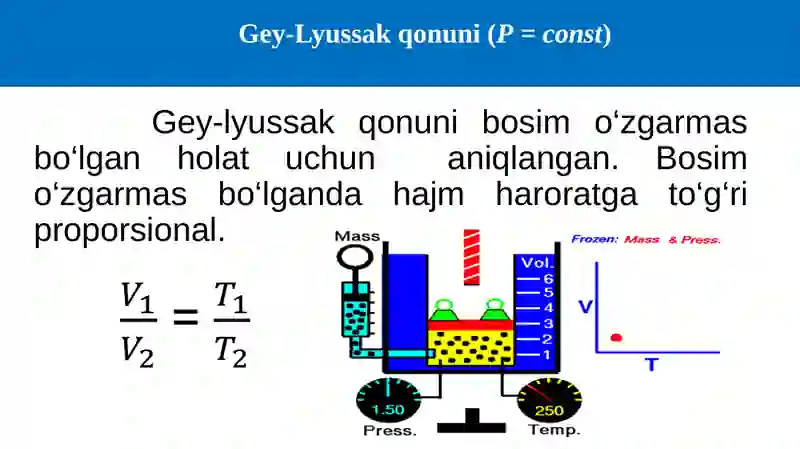 Mendeleyev-Klapeyron tenglamasi 4