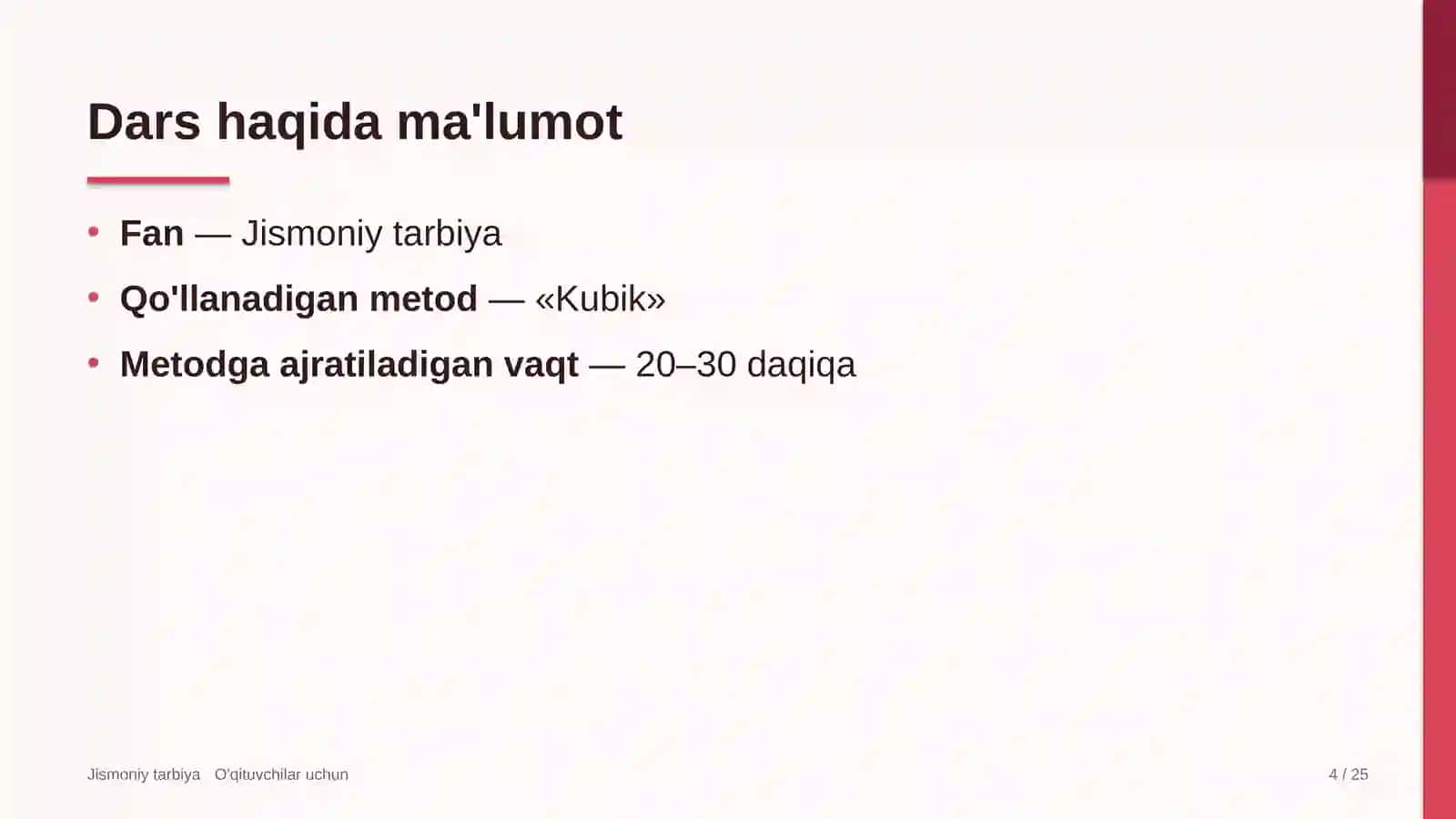 jismoniy tarbiya darslarida kubik metodidan foydalanish 1071 4