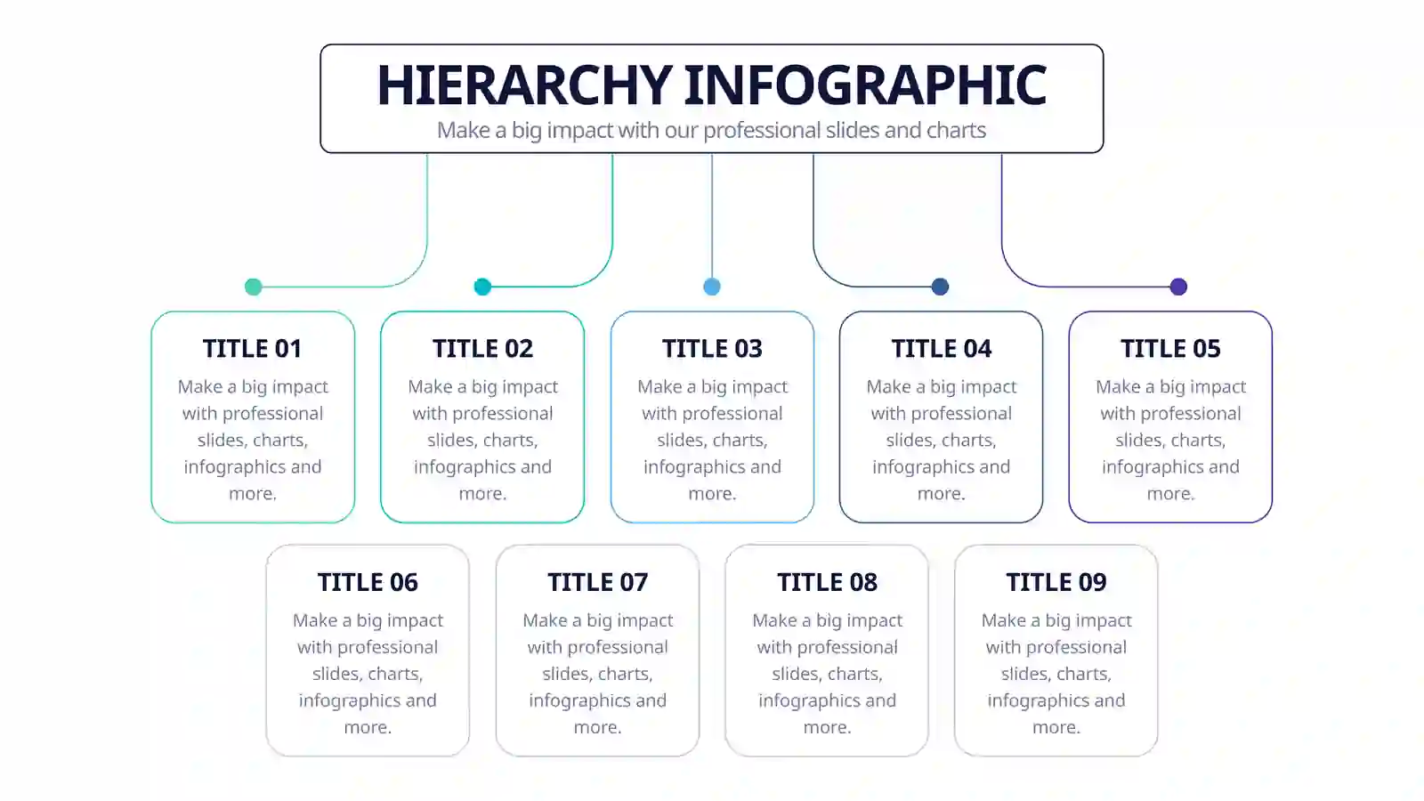 HIERARCHY INFOGRAPHIC 4
