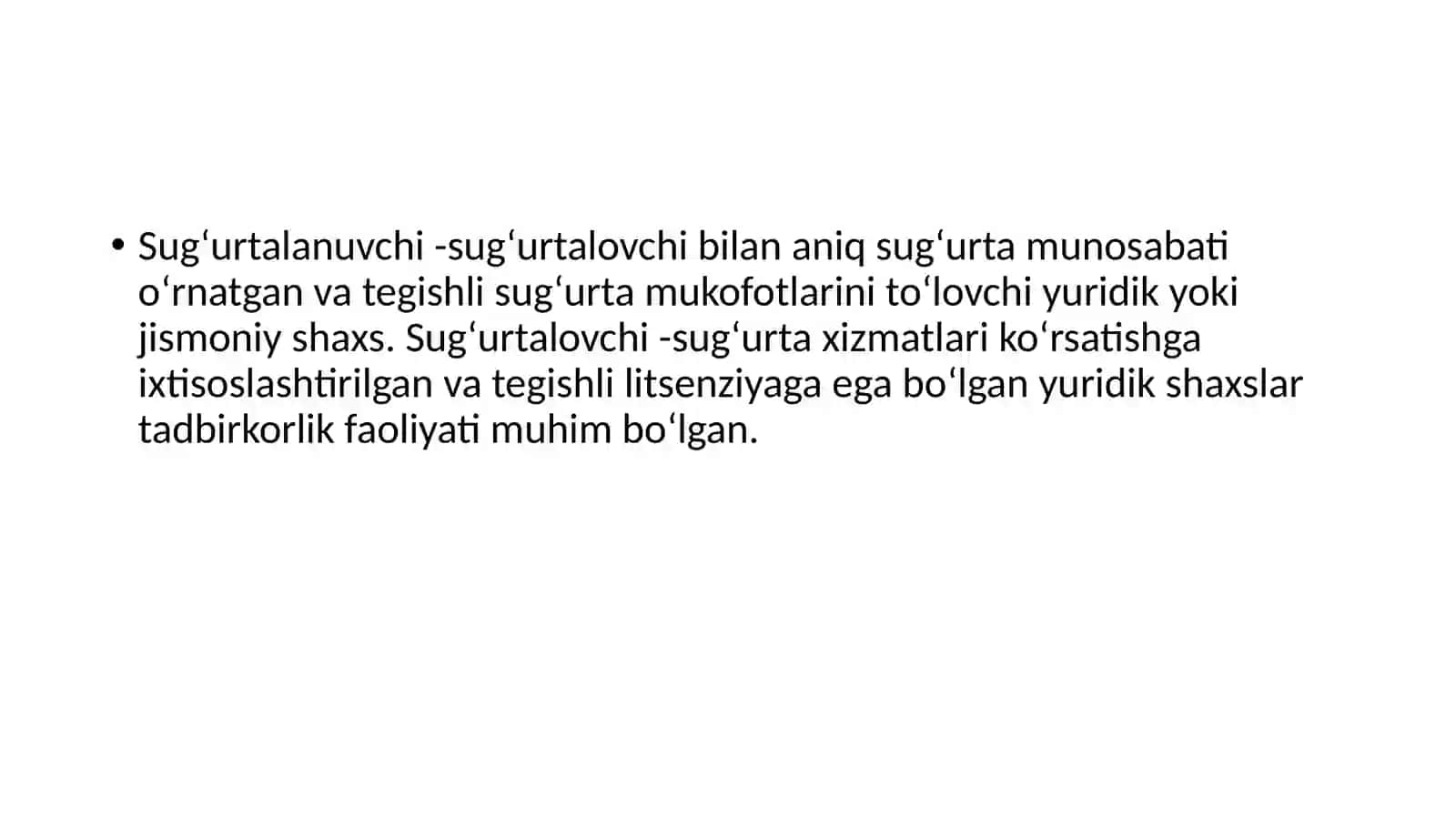 Sugʻurtaning iqtisodiy mohiyati funksiyalari va bozor munosabatlaridagi oʻrni 4