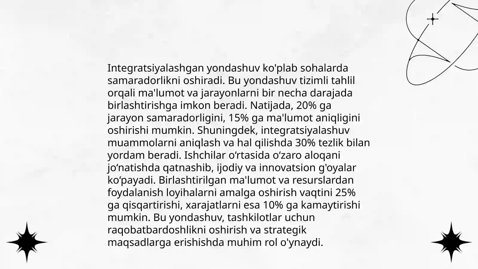 Innovatsion ta’lim texnologiyalari asosida integratsiyalashgan dars ishlanmalarini ishlab chiqish va tahlil qilish 4