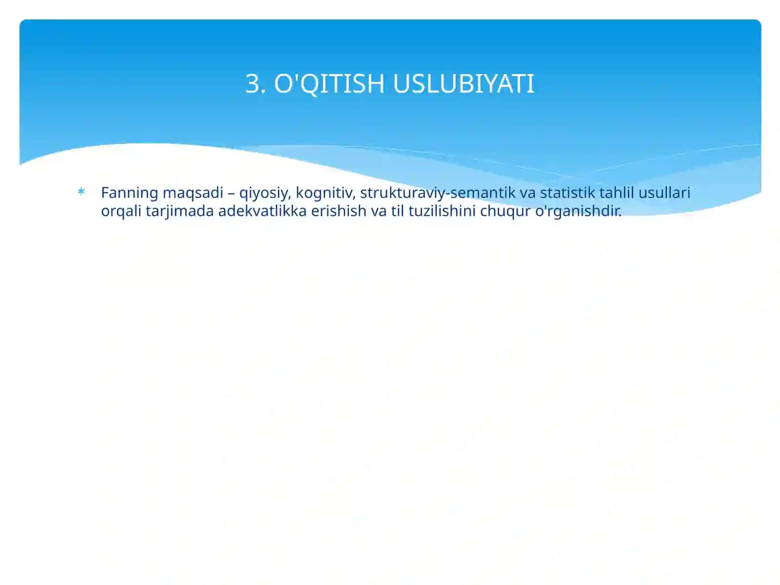 Qiyosiy tipologiya asoslari (1-variant) 4