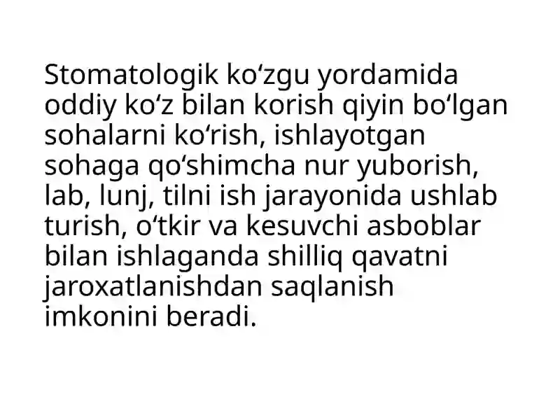 Stomatologik asboblar 4