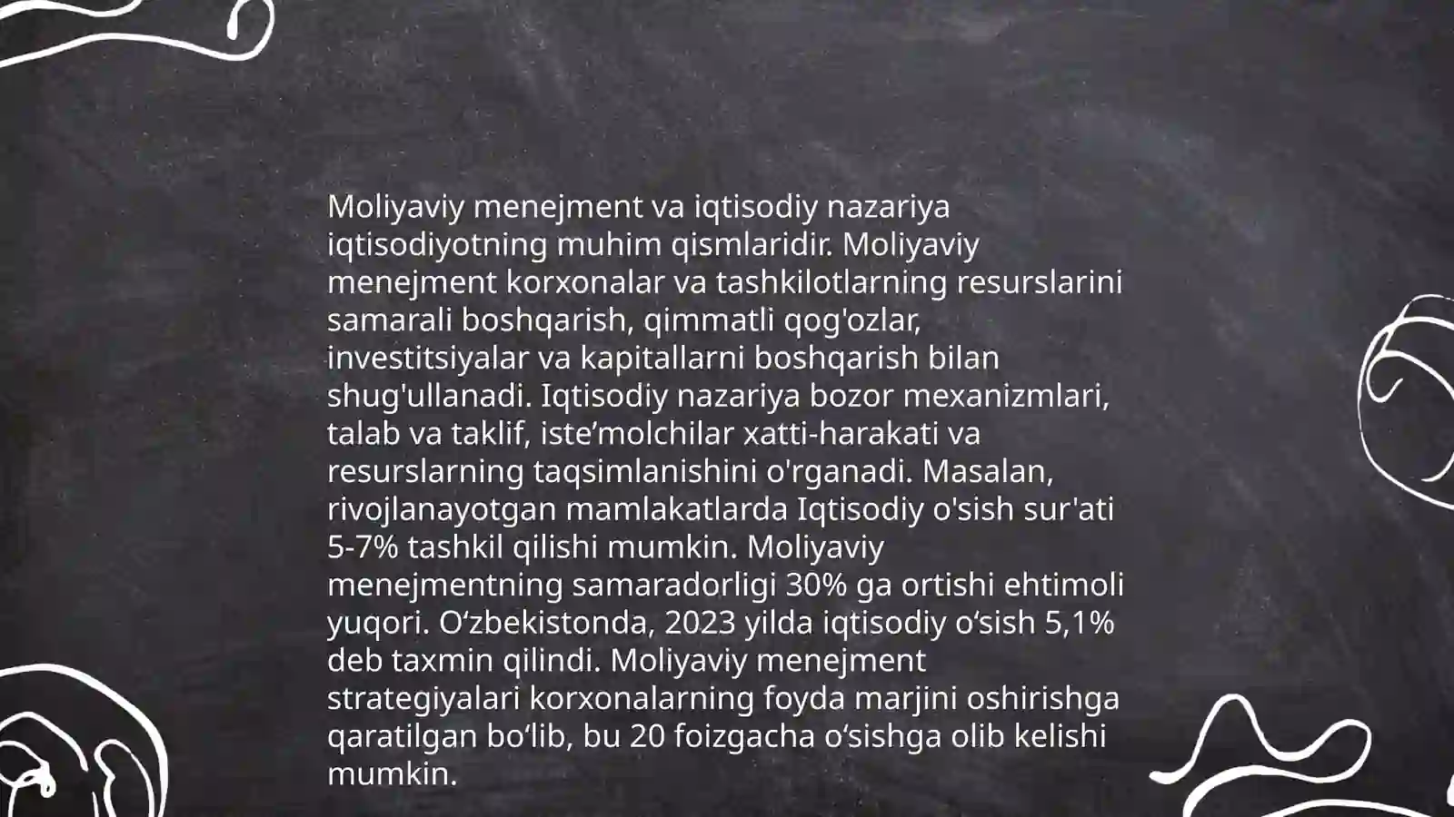 Moliyaviy menejmentning rivojlanish tarixi 4