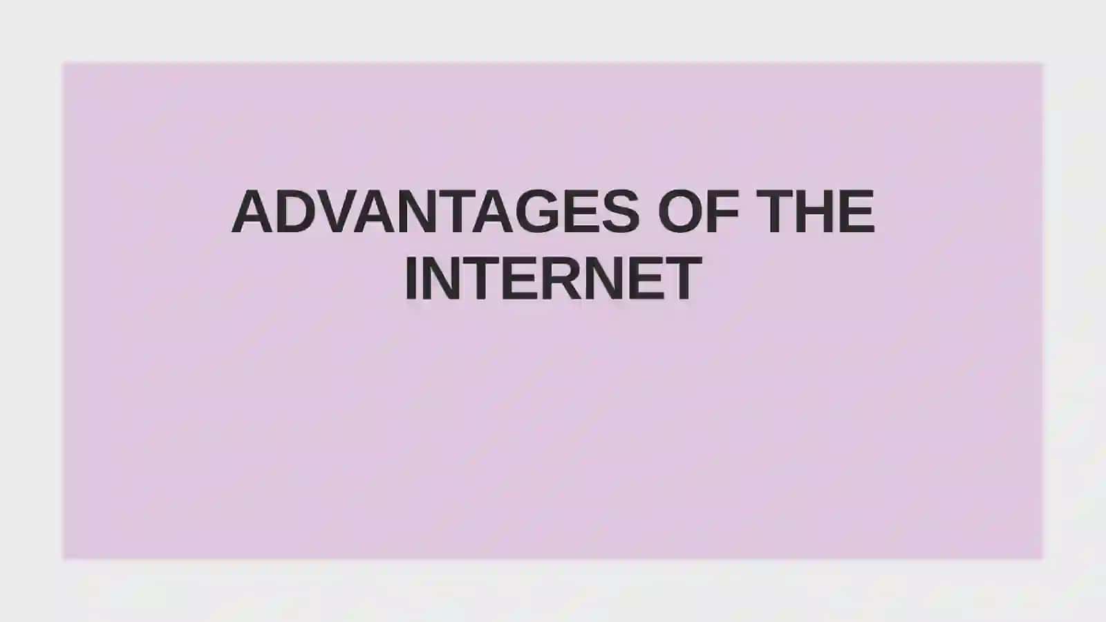 The internet 4