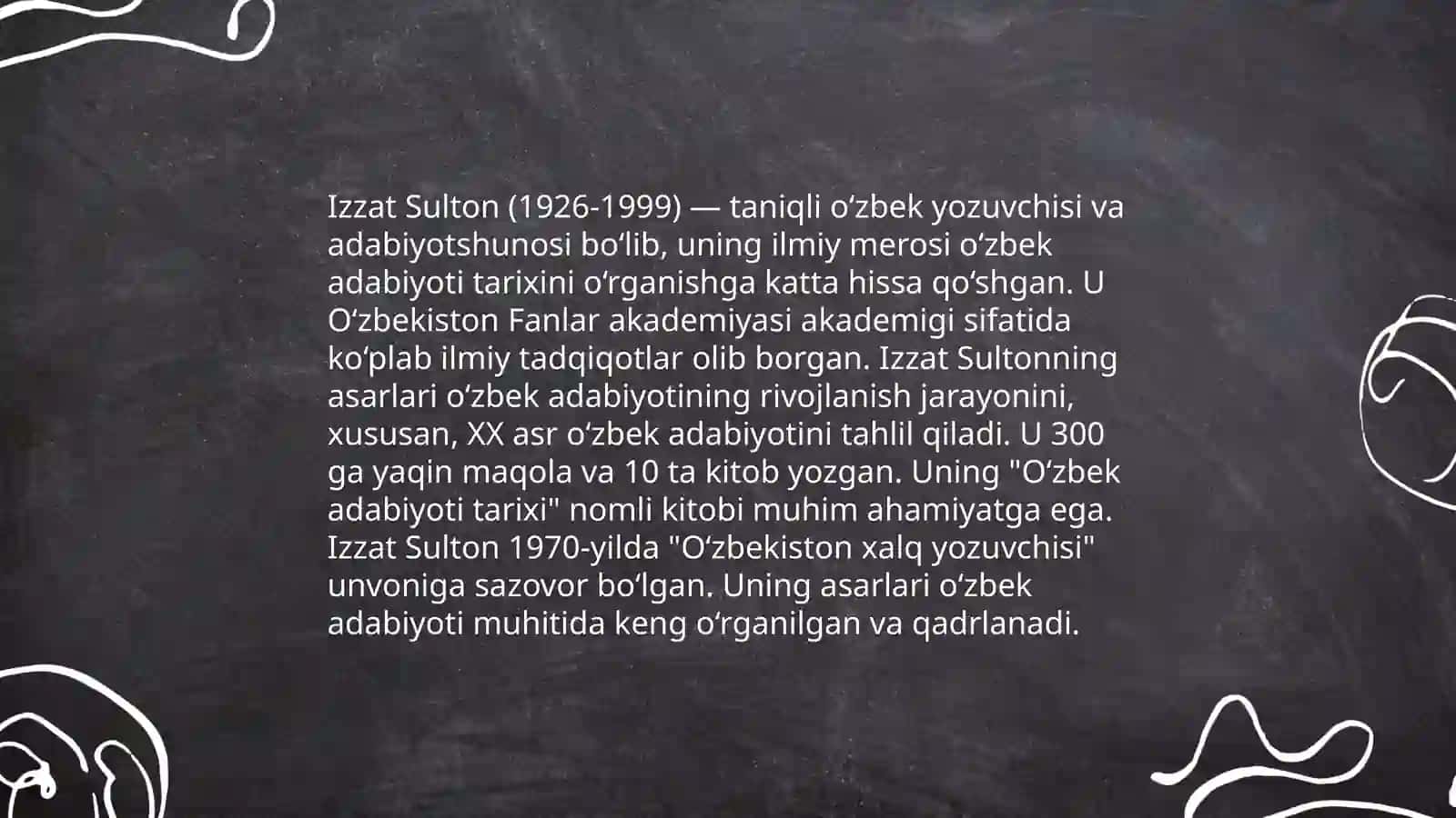 Izzat Sultonning Ilmiy Merosi 4