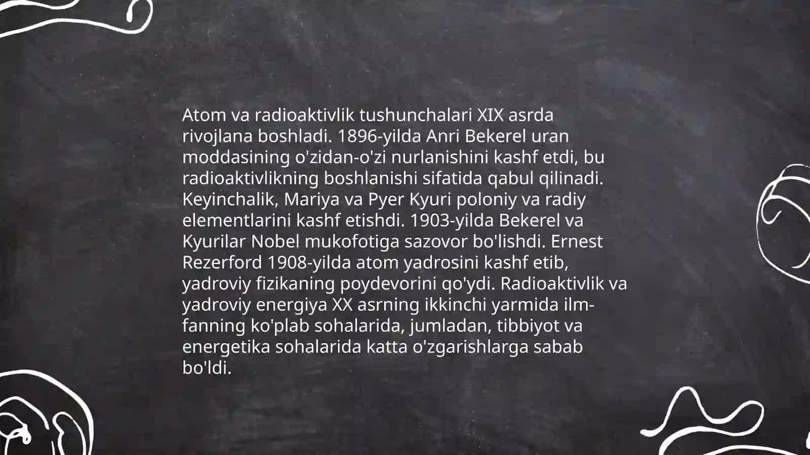 Radioaktivlik hodisasi õqitish metodikasi 4