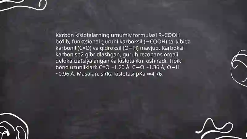 Karbon kislotalar 4