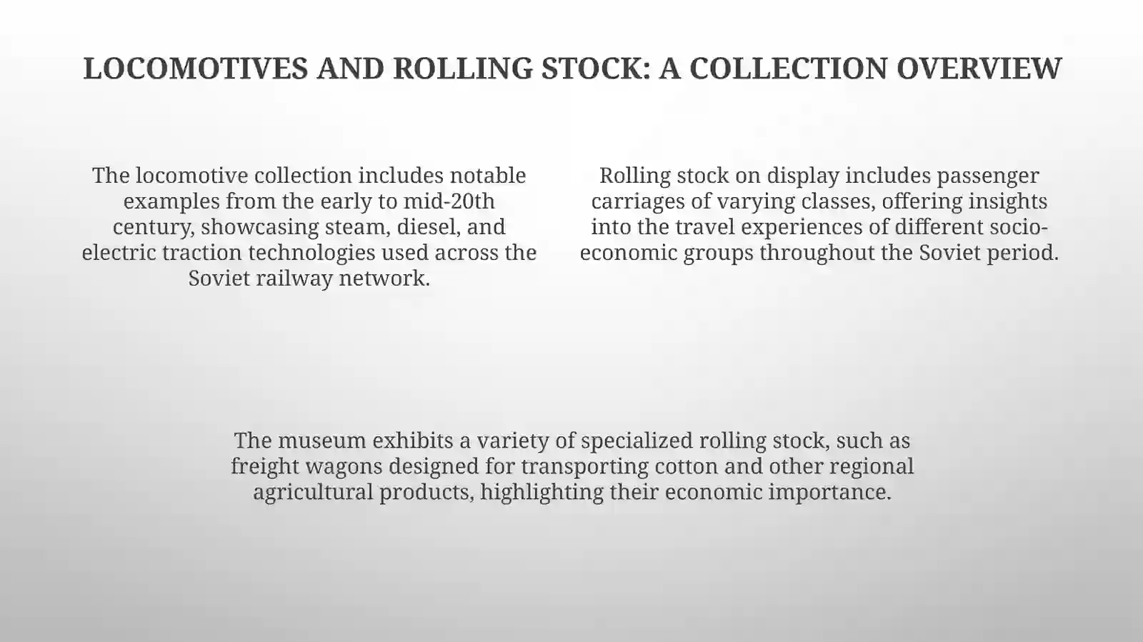 Tashkent State Railway Museum 4