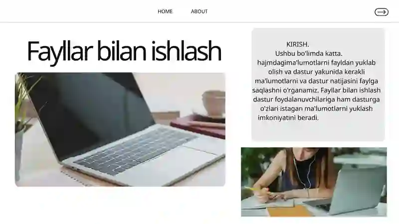 Pythonda Fayllar bilan ishlash 4