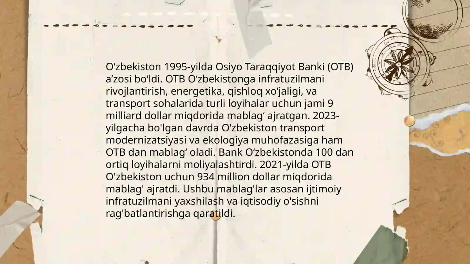 Oʻzbekistonning xalqaro tashkilotlar bilan hamkorlik aloqalari 4