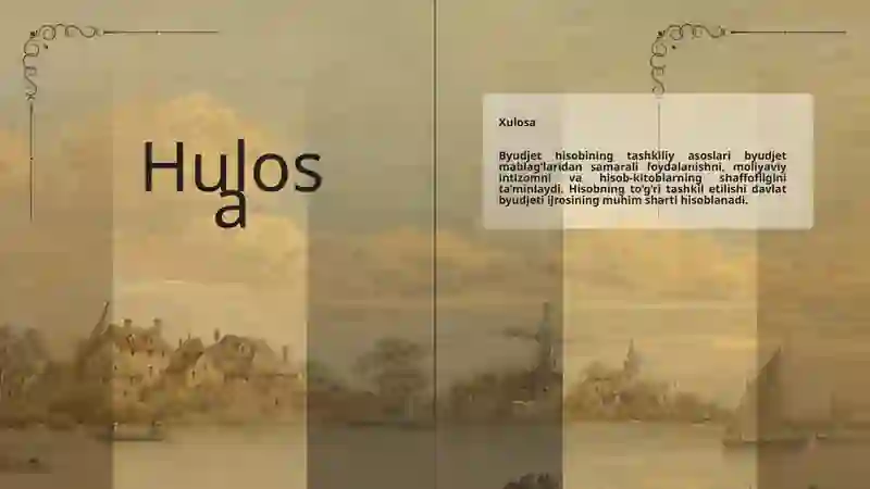 Byudjet Hisobi 4