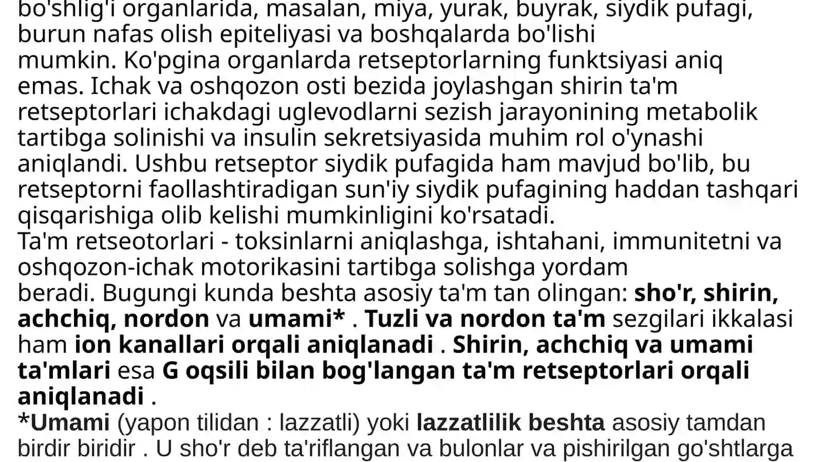 Tambilishning biokimyoviy asoslari 4