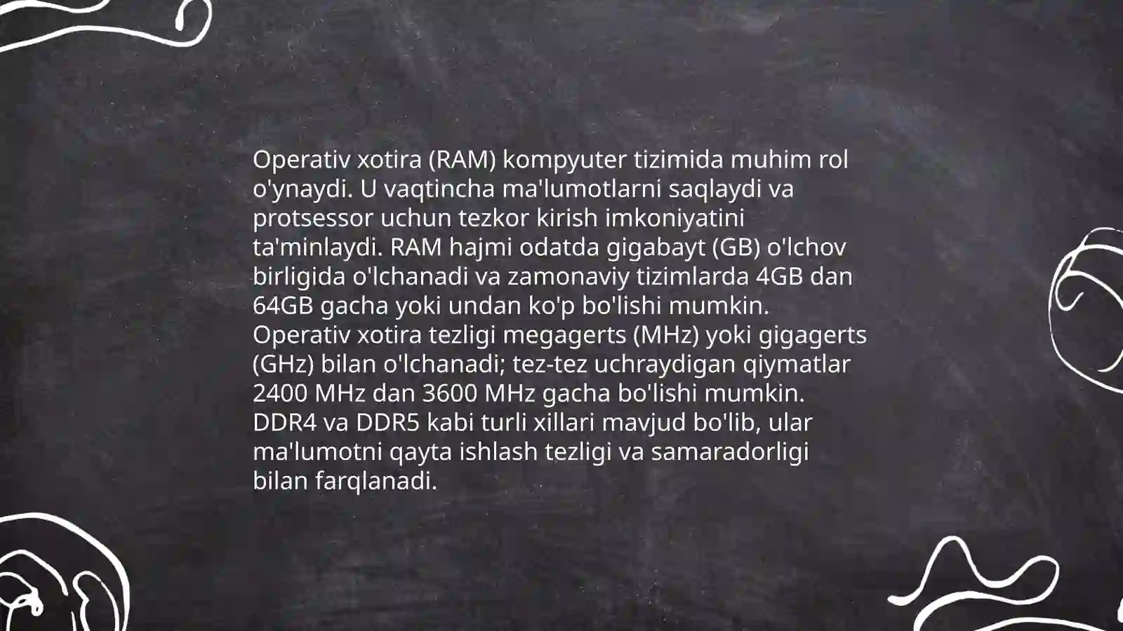 Kompyuterning asosiy qurilmalari 4
