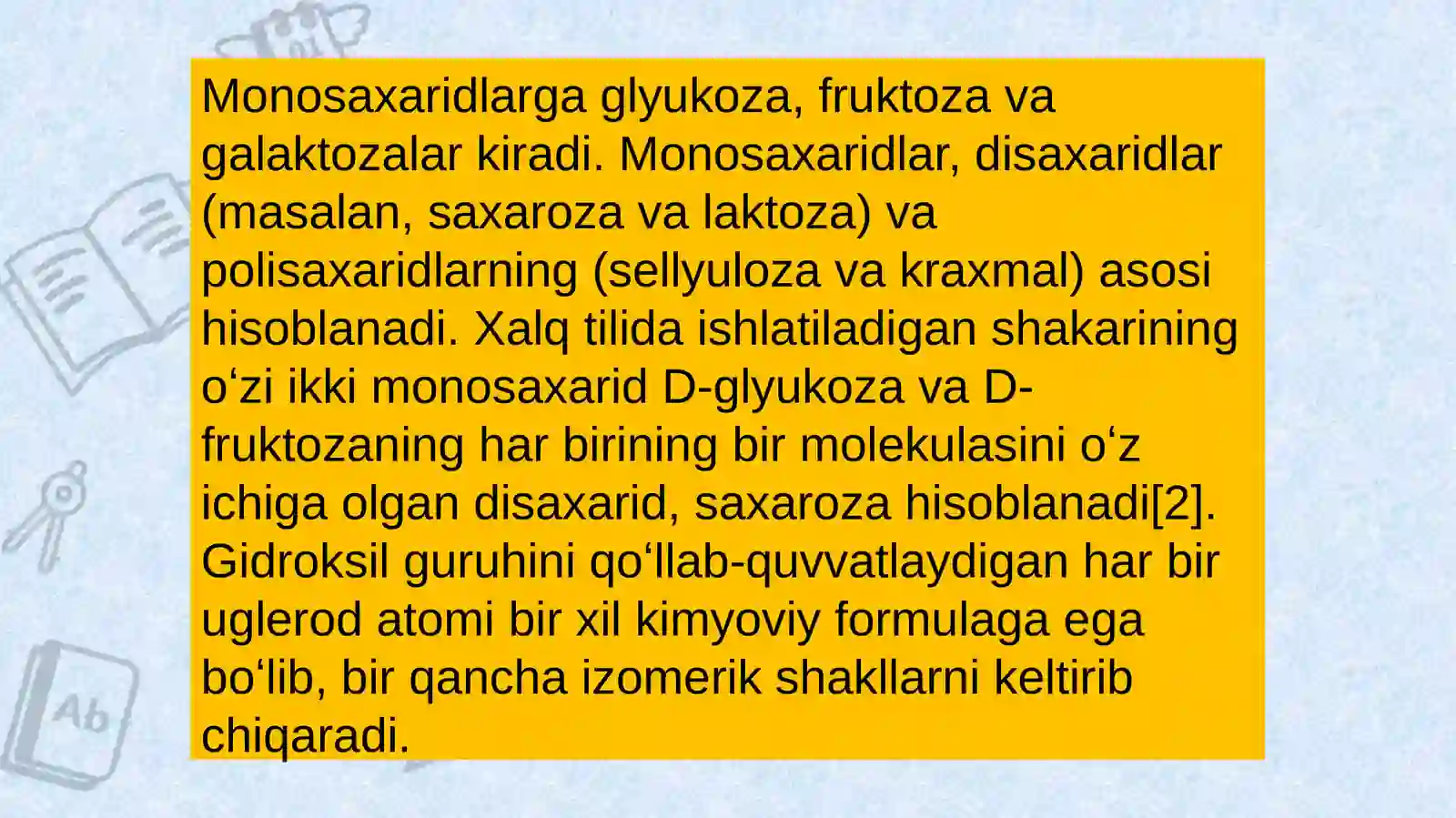 Monosaxaridlar 4