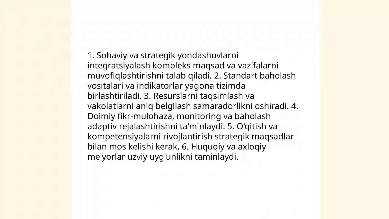 Shaxslararo konfliktlarni boshqarish sohasi va strategiyasining birligi 4