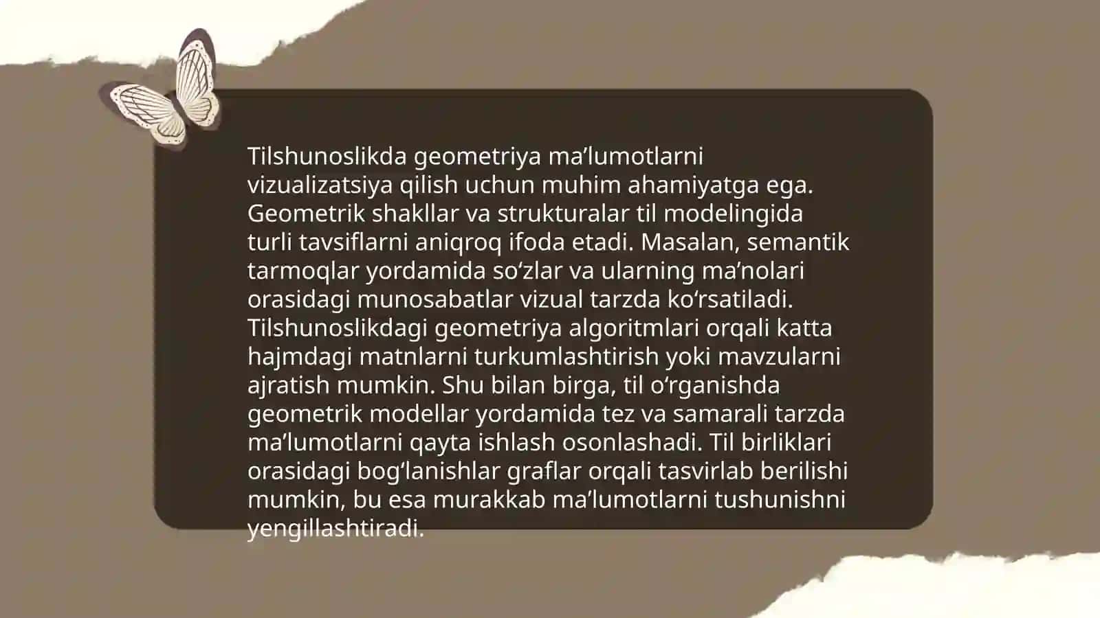 Tilshunoslik masalalarini o‘rganishda matematikaning o‘rni.7 4