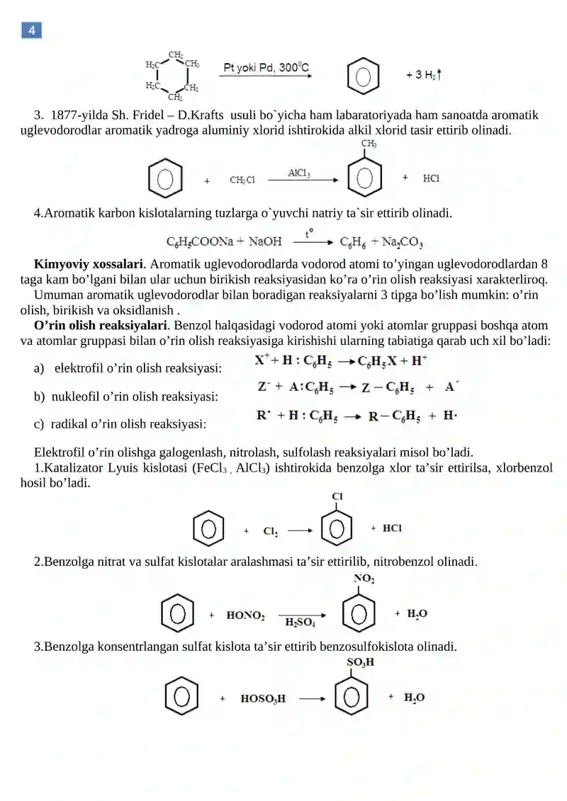 Aromatik uglevodorodlar 4