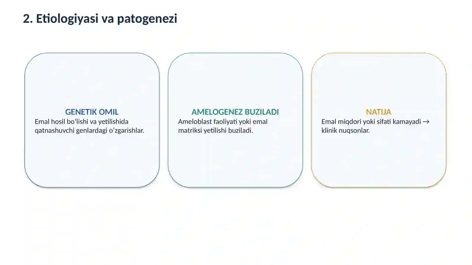 IRSIY NOKARIES KASALLIKLAR — AMELOGENESIS IMPERFECTA 4