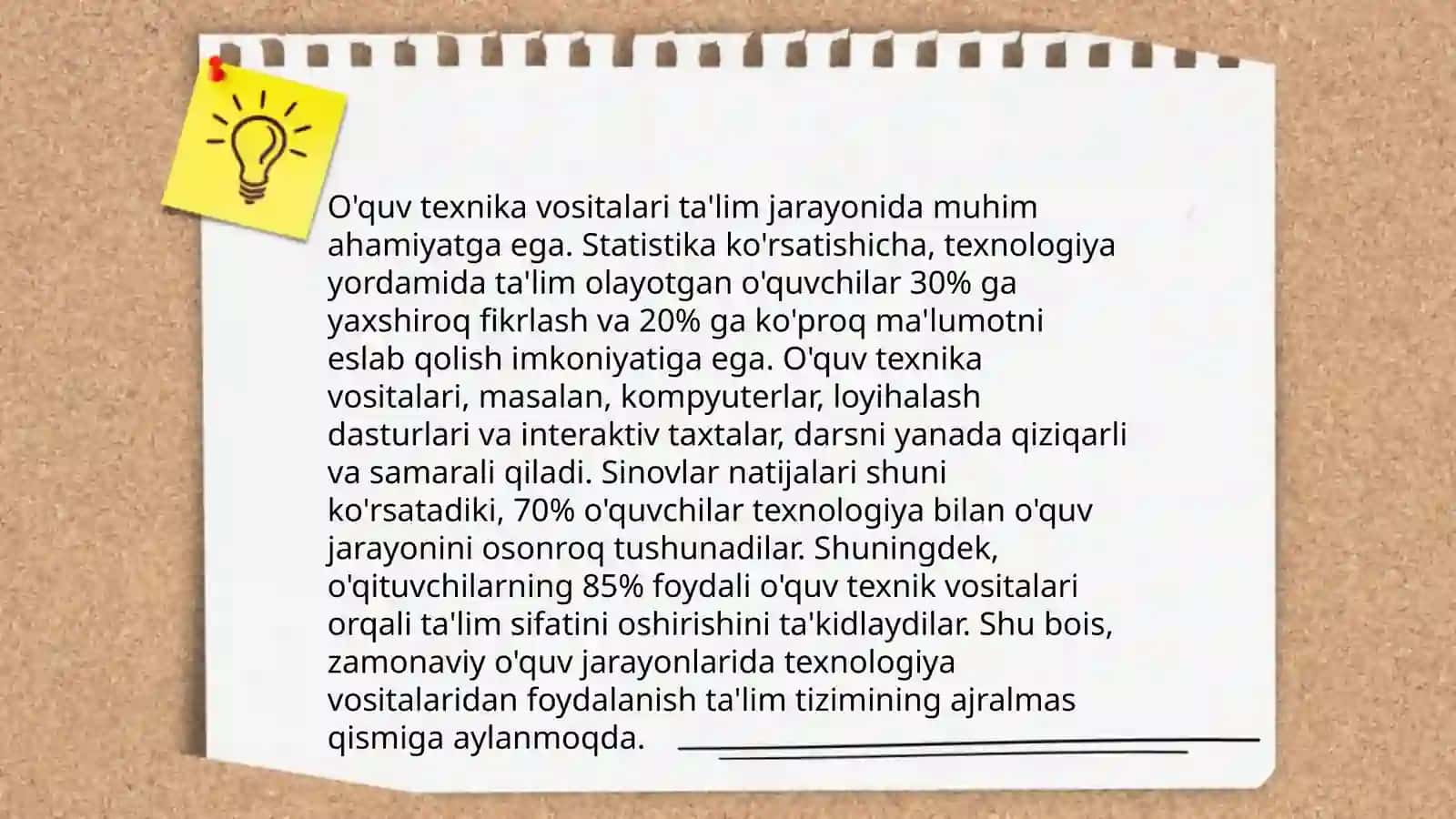 Ta'limiy vositalar o'quv texnika vositalari 4