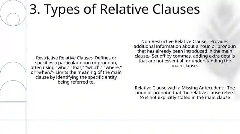 Relative Clause 4