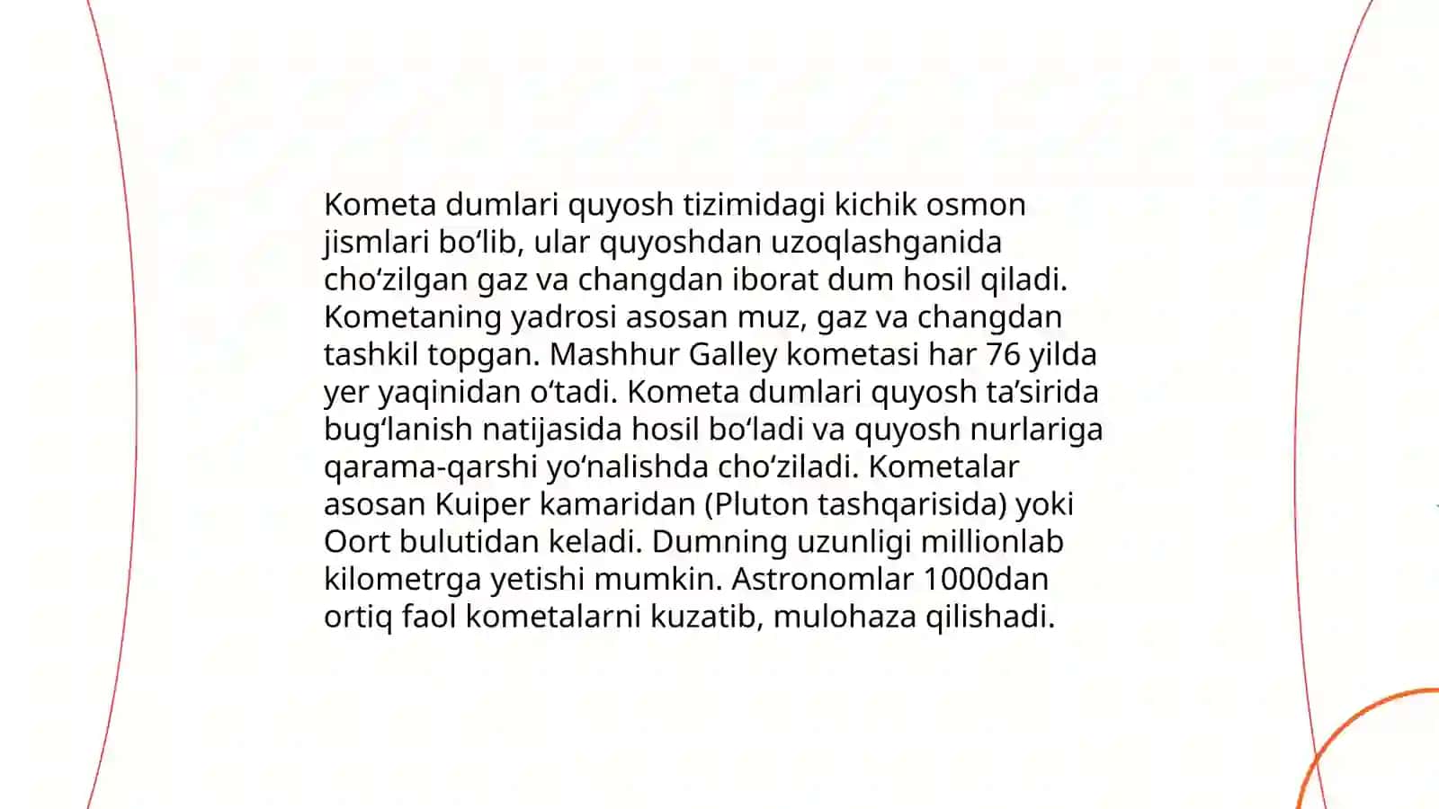 Kometalar 4