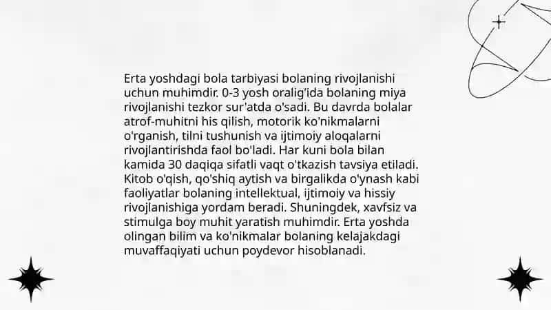 Bolalar va o'smirlarning yosh xususiyatlarini hisobga olgan holda tarbiya berish 4