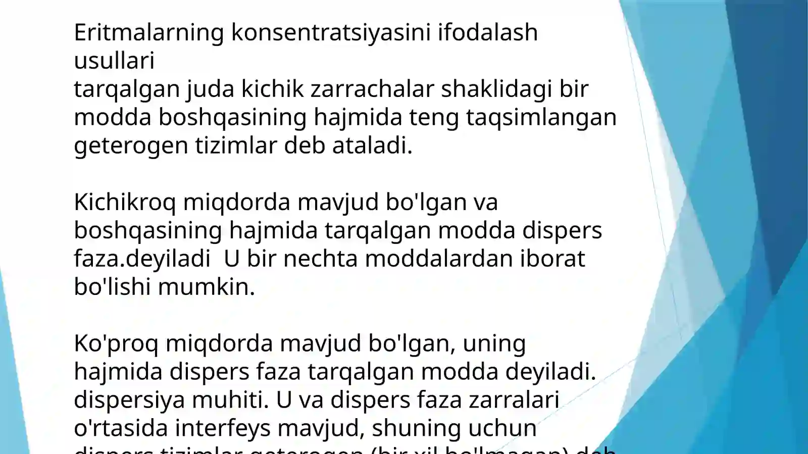 Dispers sistemalar 4