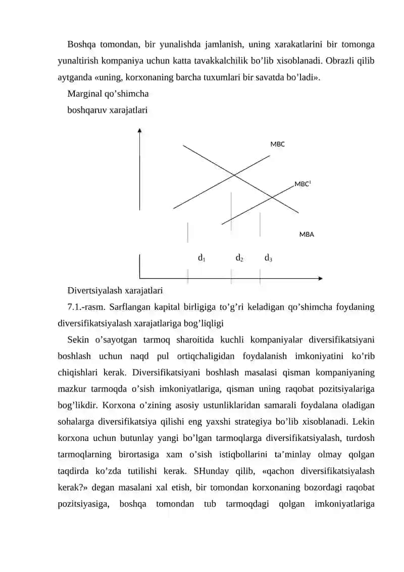 Diversifikatsiyalangan korxonaning korporativ strategiyalari 4