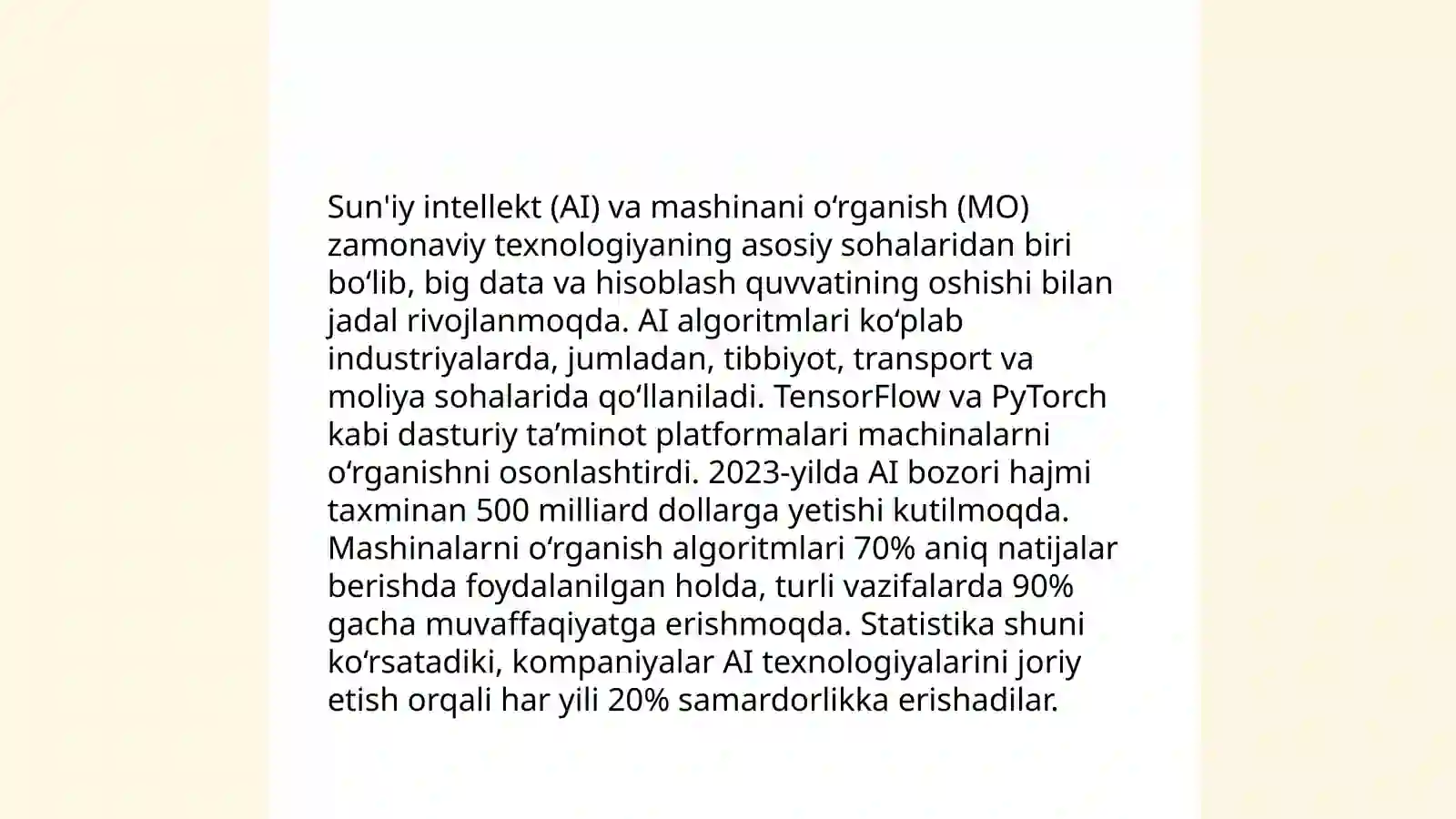Sun'iy intelekt 4
