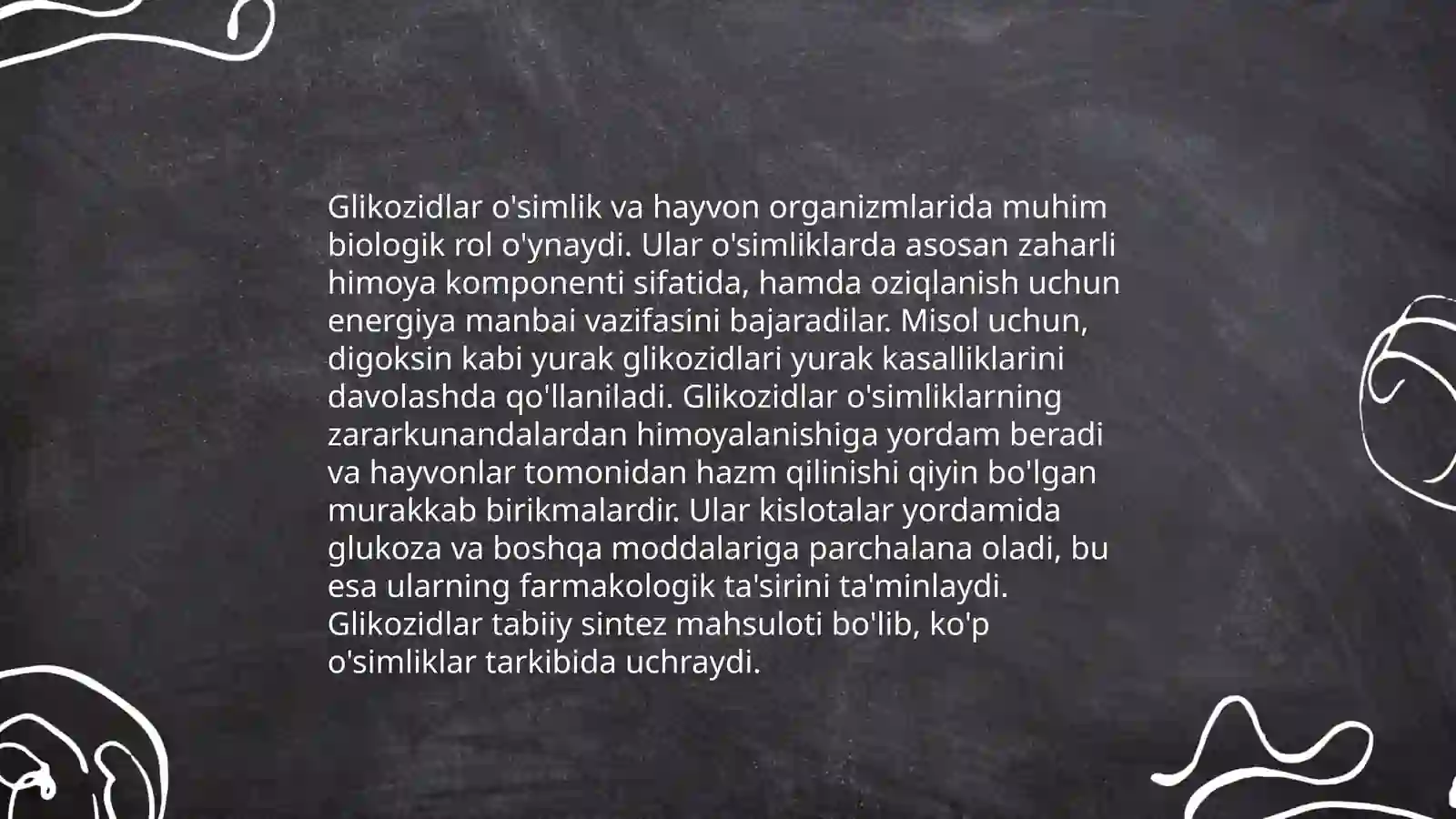 Alkaloidlar va glikozidlar 4