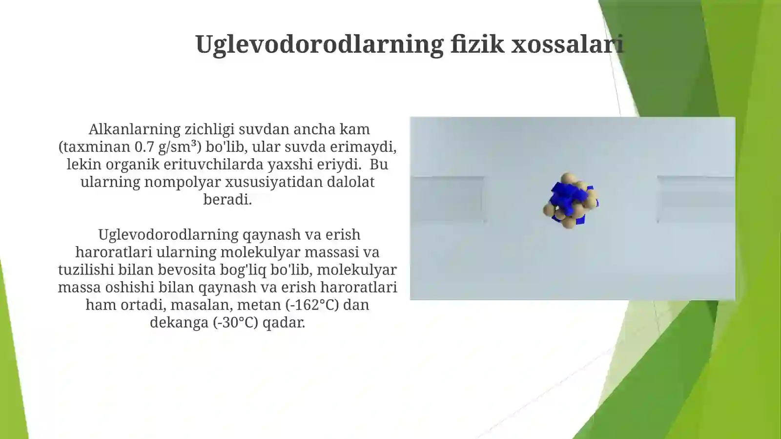 Uglevodorodlarning tuzilishi 4