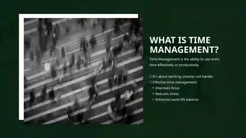 TIME MANAGEMENT 4