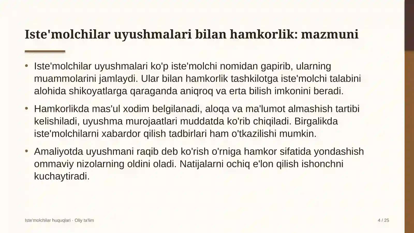 xususiy banklarda iste'molchilar uyushmalari bilan hamkorlik qilish 9002 4