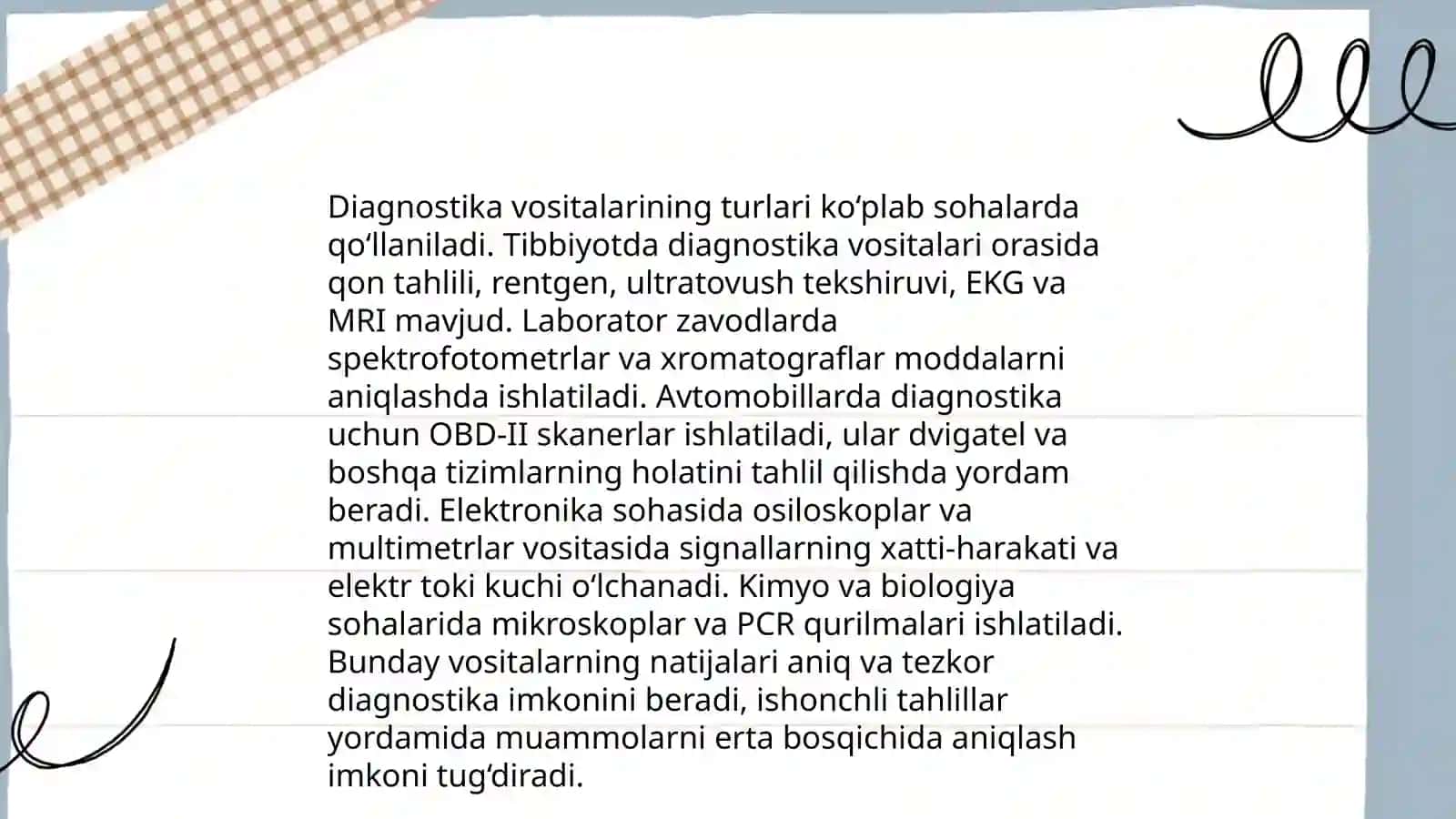Diagnostika va Davolash 4