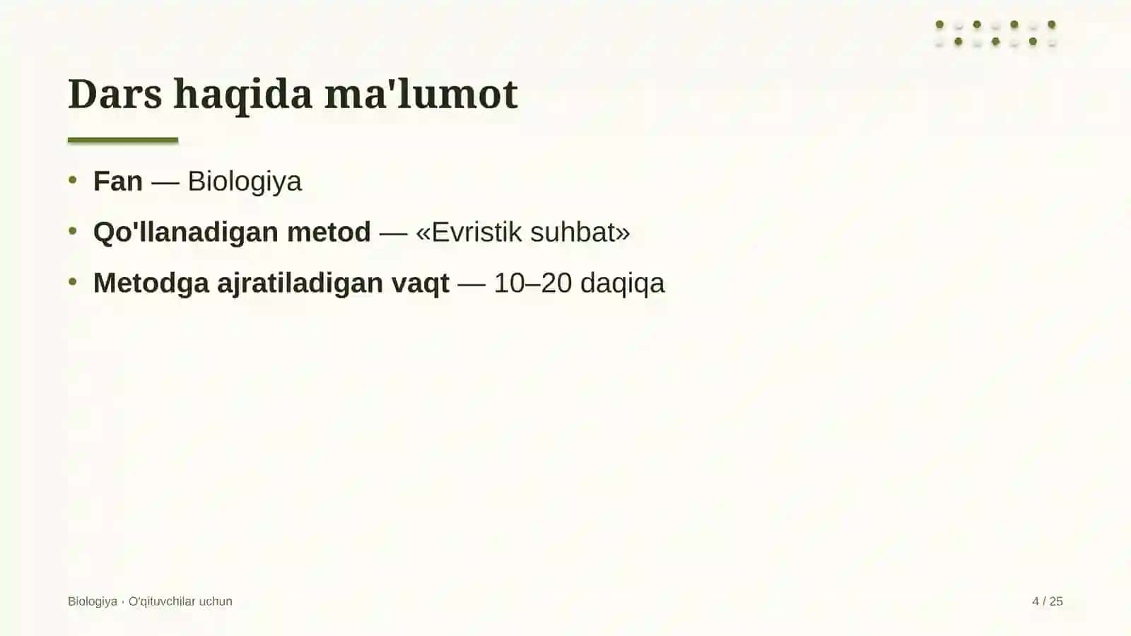 biologiya darslarida evristik suhbat metodidan foydalanish 2975 4