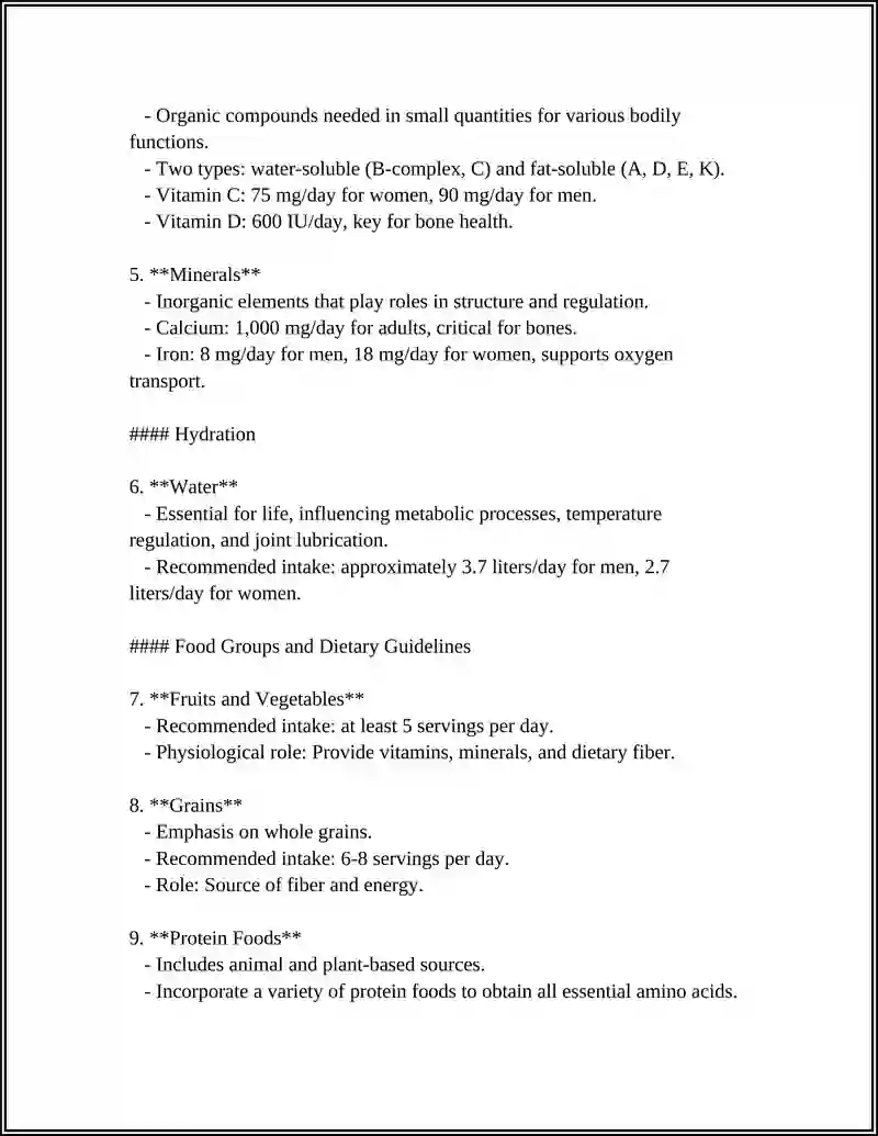 Nutrition 4