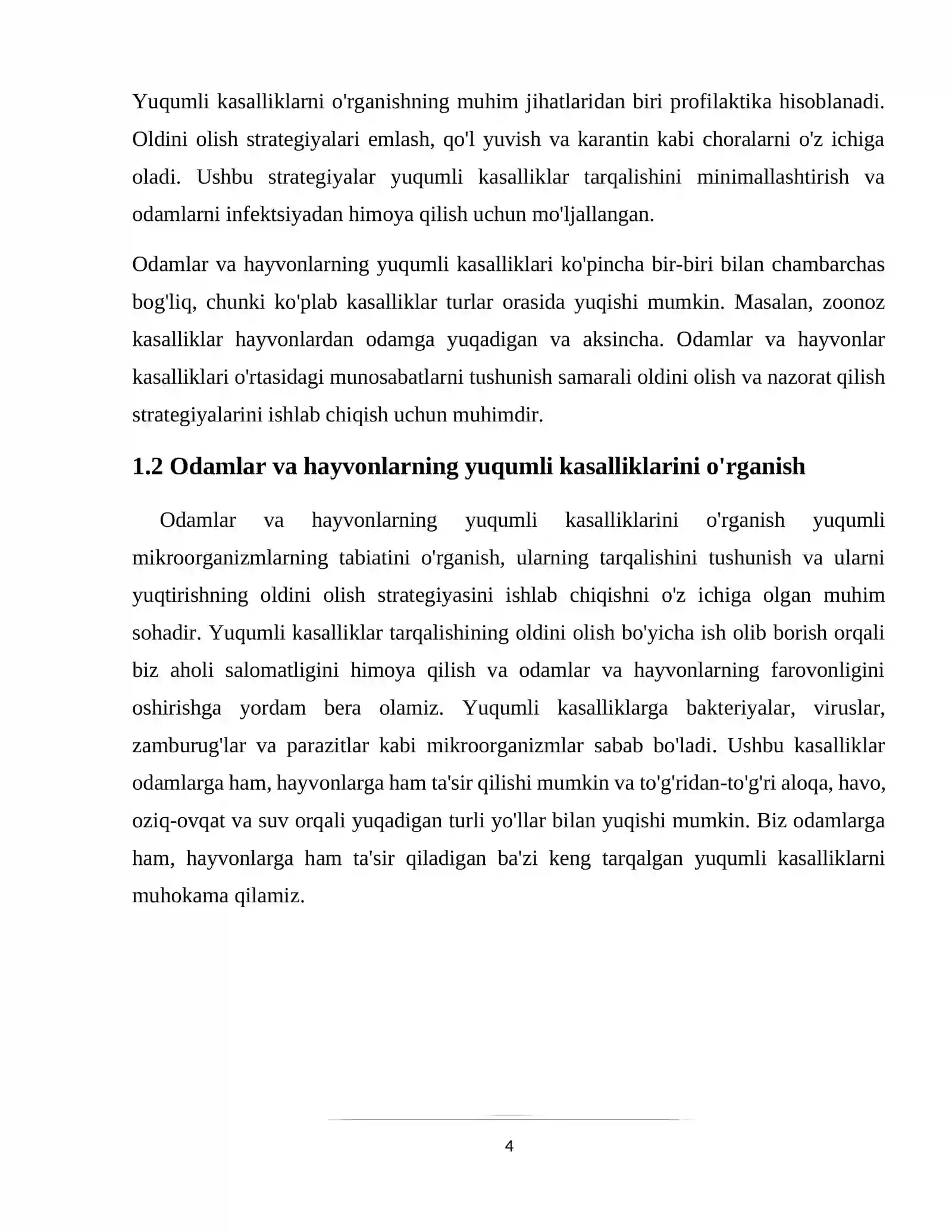 Yuqumli kasalliklar va ularning oldini olish 4