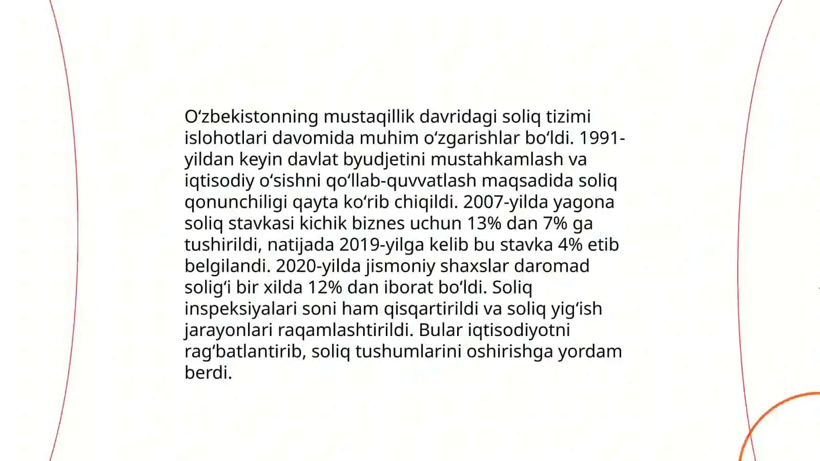 Soliq tizimining tarixiy rivojlanishi 4