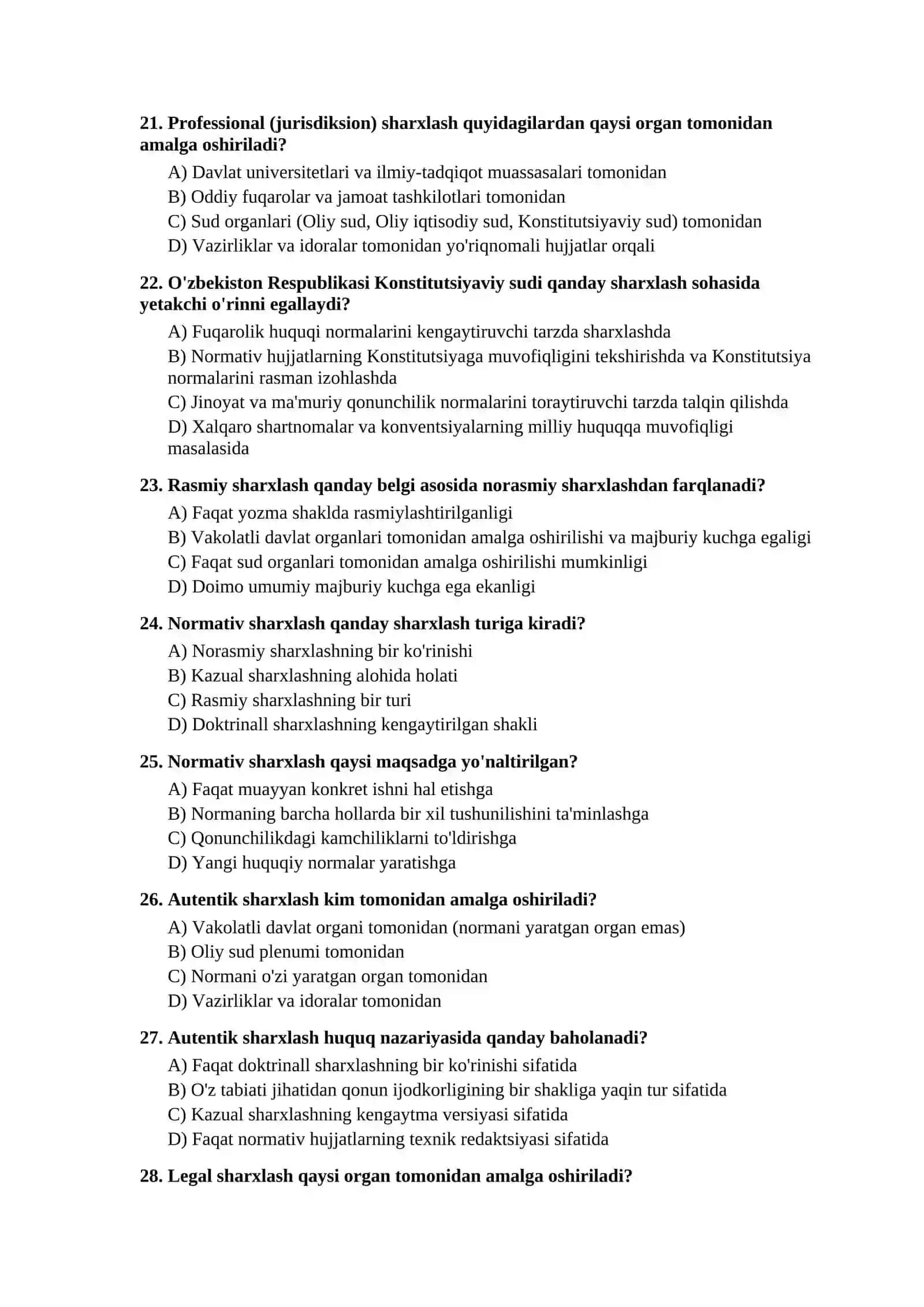 HUQUQ NORMALARINI SHARXLASH 4