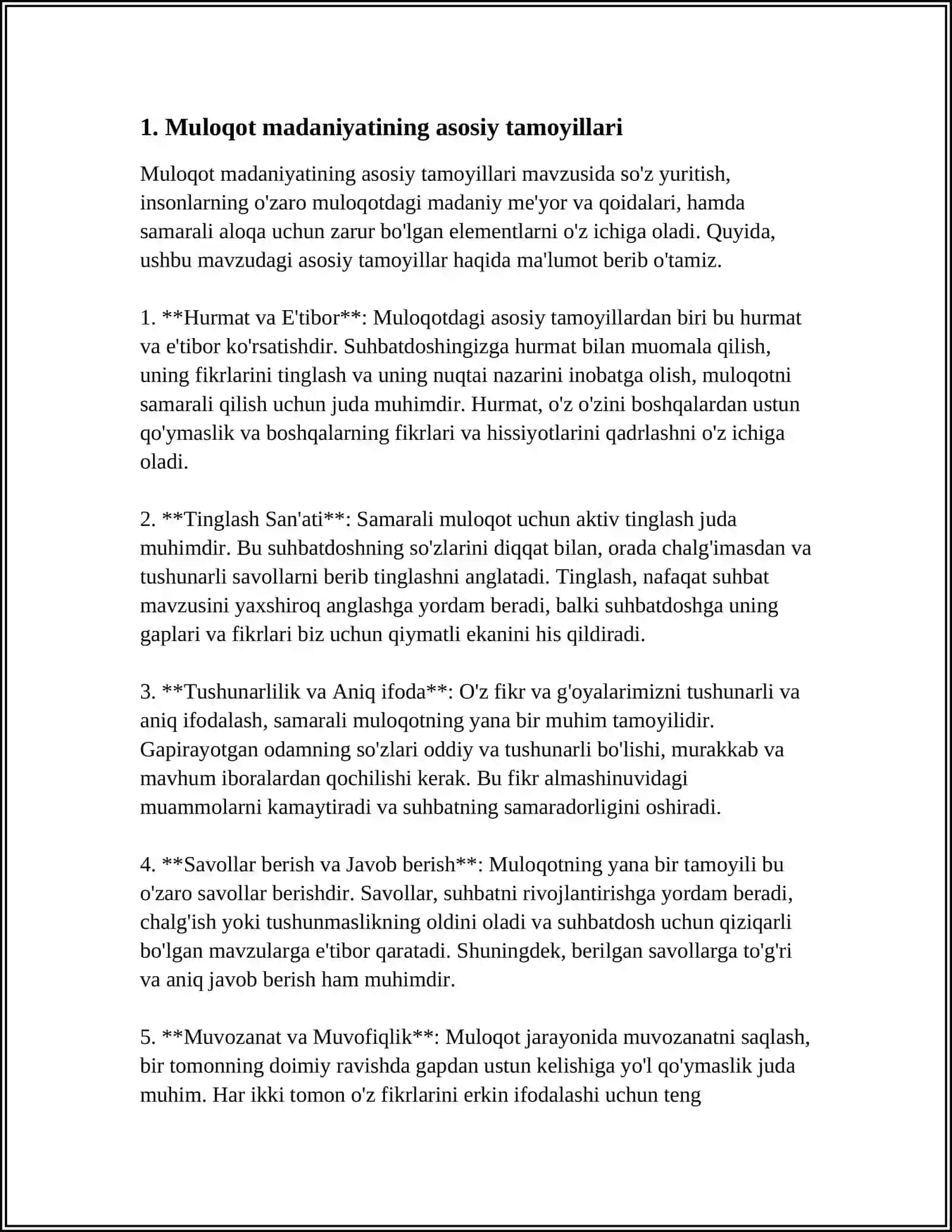 OʻQITUVCHI KASBIY FAOLIYATIDA MULOQOT MADANIYATINING SHAKLLANISHI 4