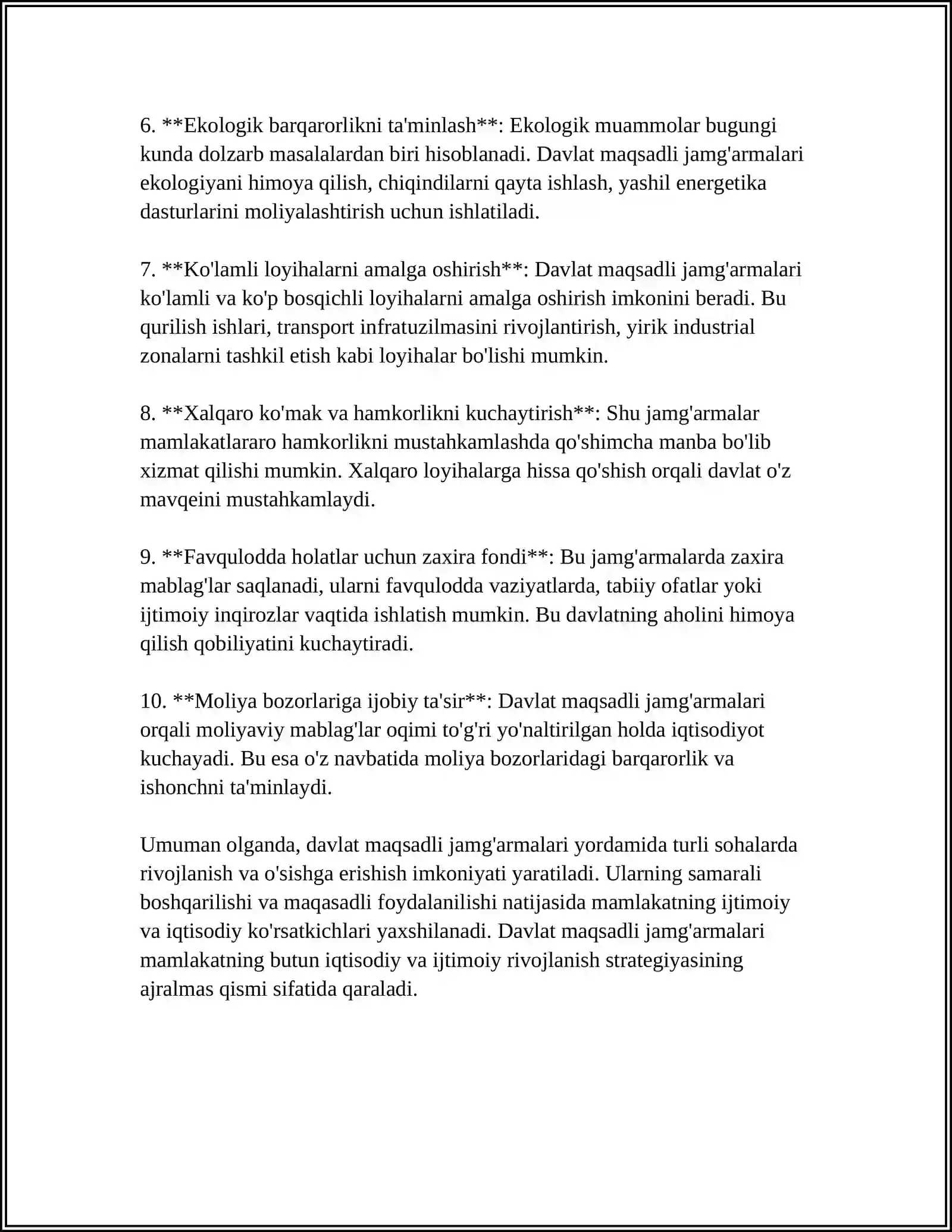 DAVLAT MAQSADLI JAMGʻARMALARINI TASHKIL ETISHNING OBYEKTIV ZARURLIGI VA SHART-SHAROITLARI 4