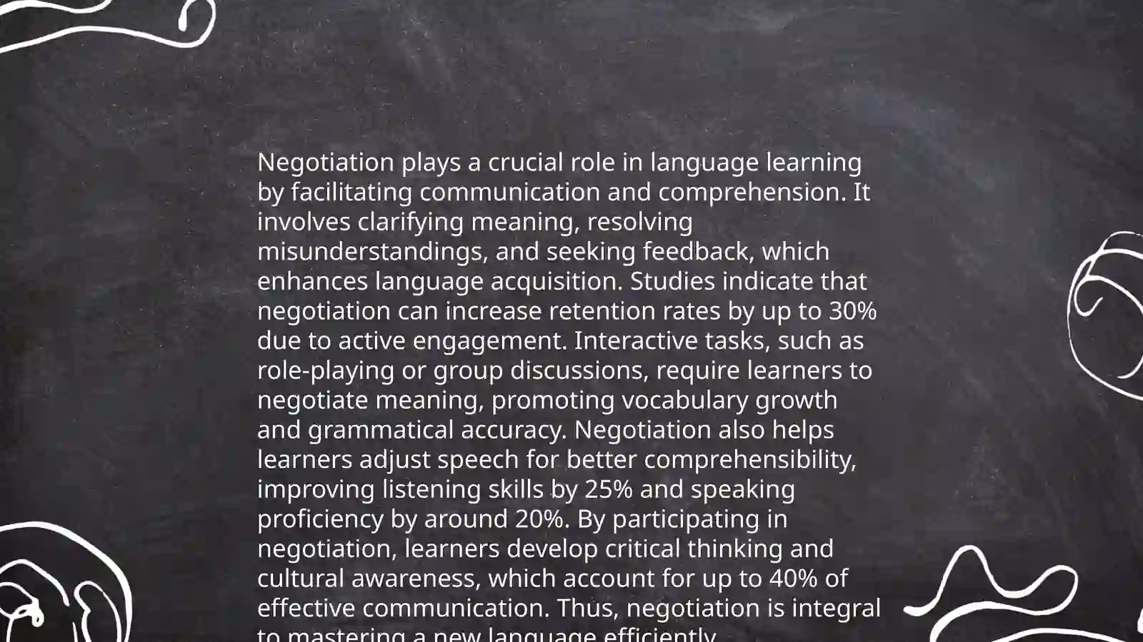 Experiental and negotiated language learning 4