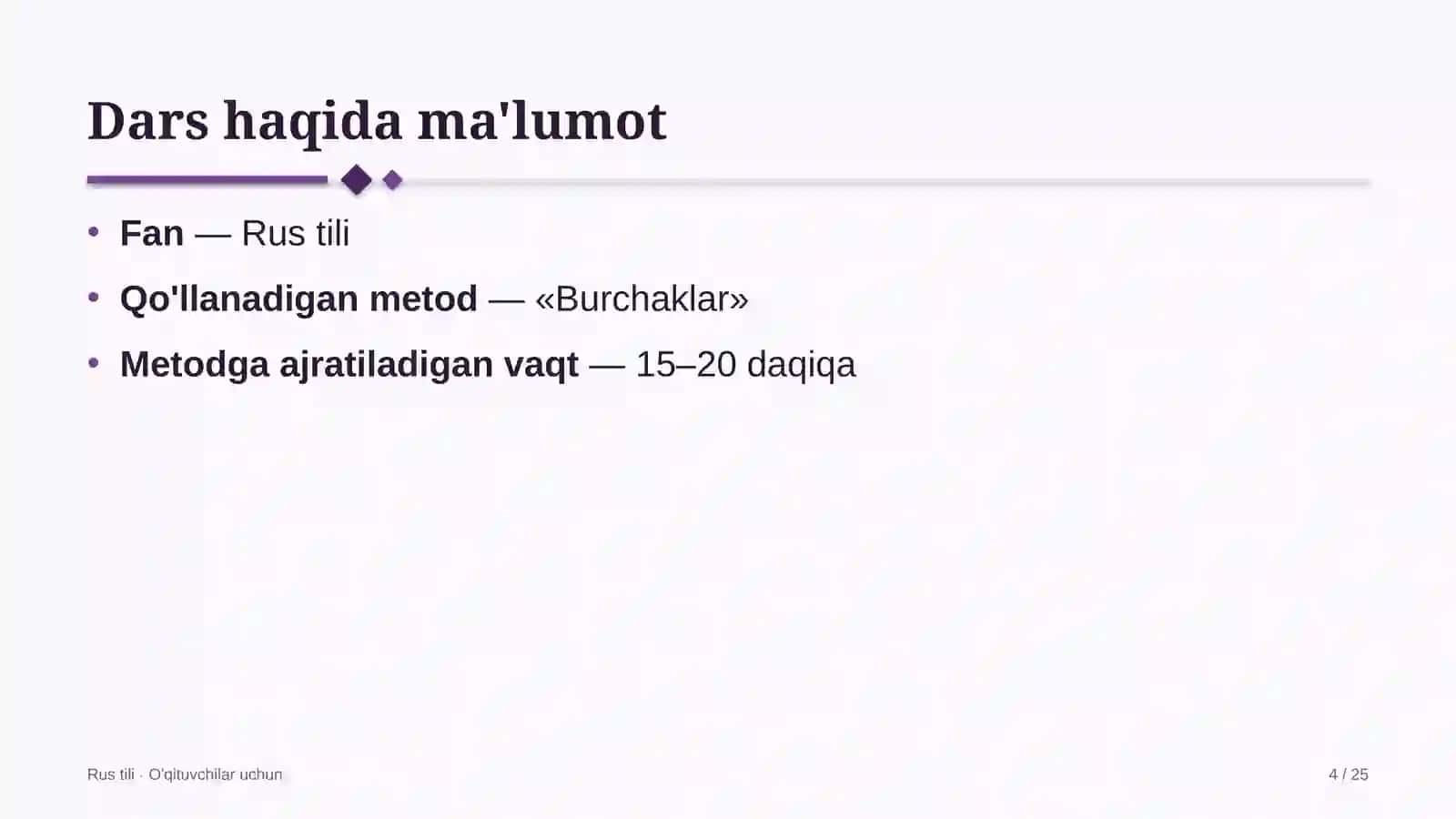 rus tili darslarida burchaklar metodidan foydalanish 9161 4