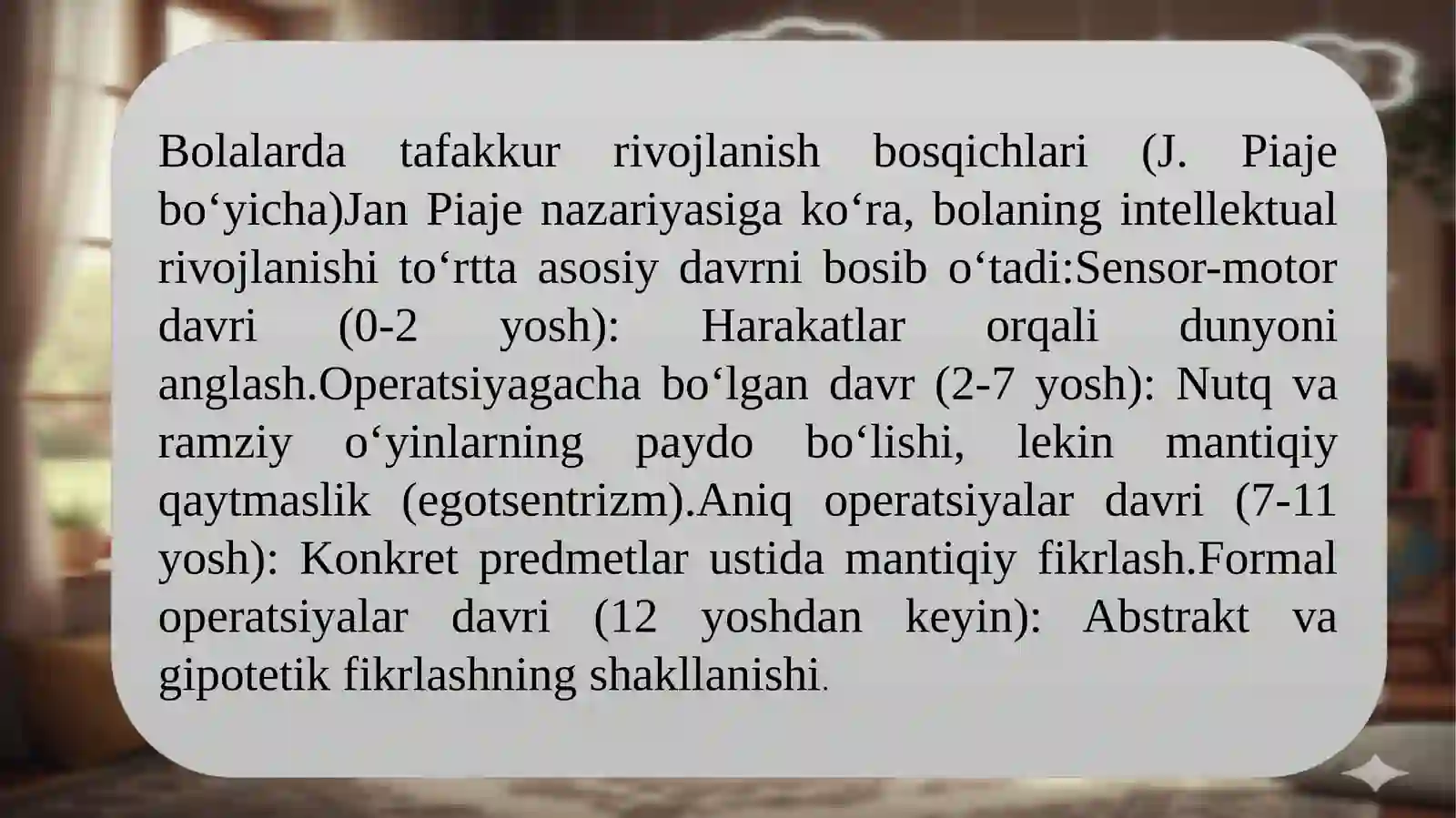 Taffakur haqida tushuncha 4