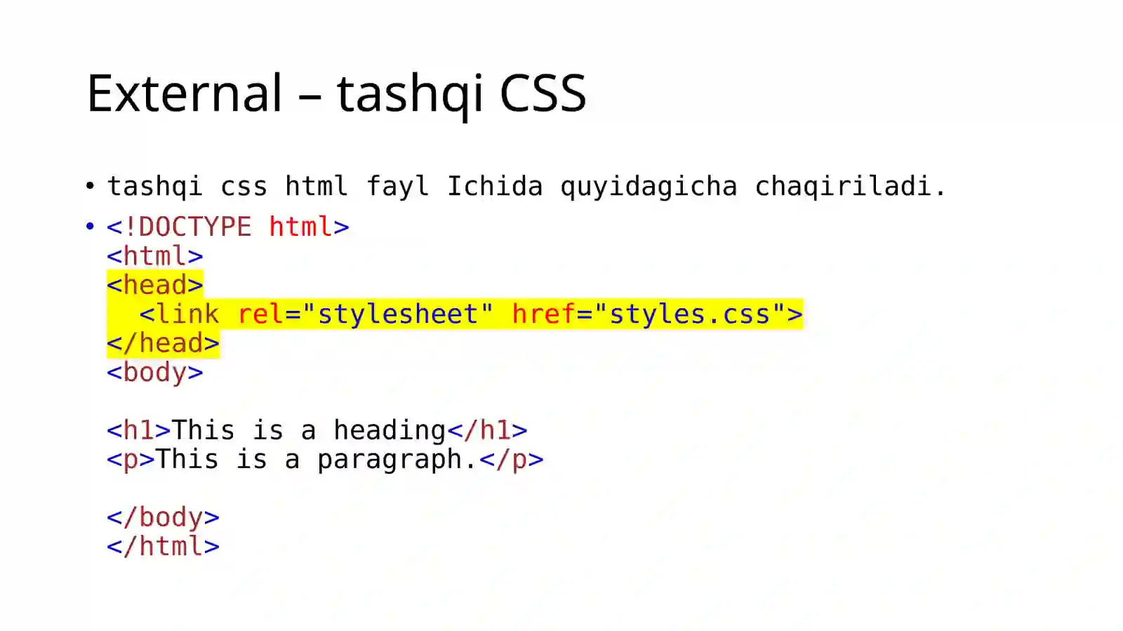 CSS dan foydalanish 4