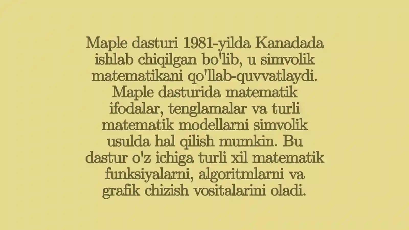 Mapleda grafika 4
