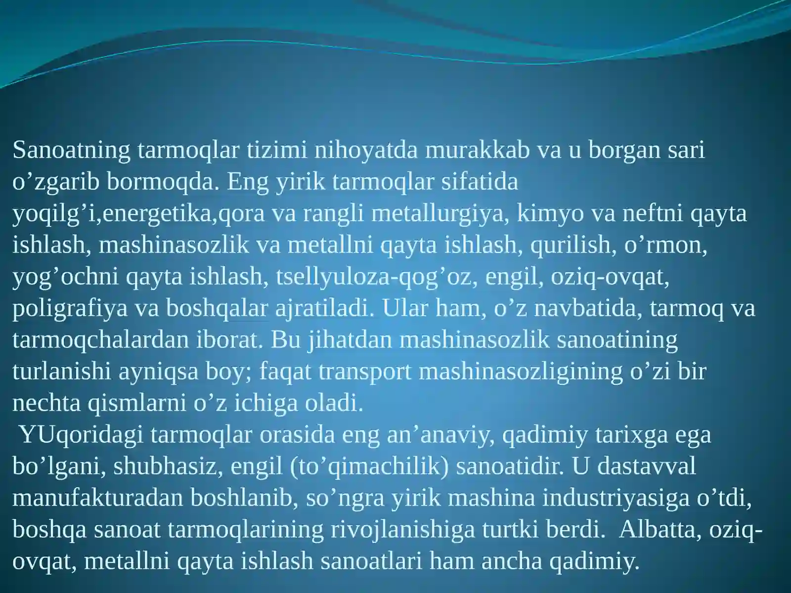 Farg’ona Davlat Universiteti Tabiiy fanlar fakulteti Geografiya yo’nalishi 4