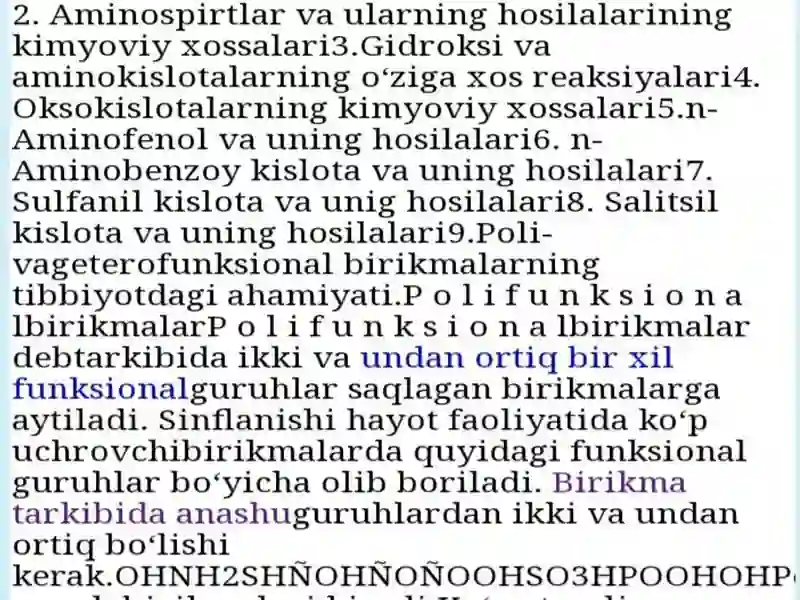 Geterotsiklik birikmalar 4