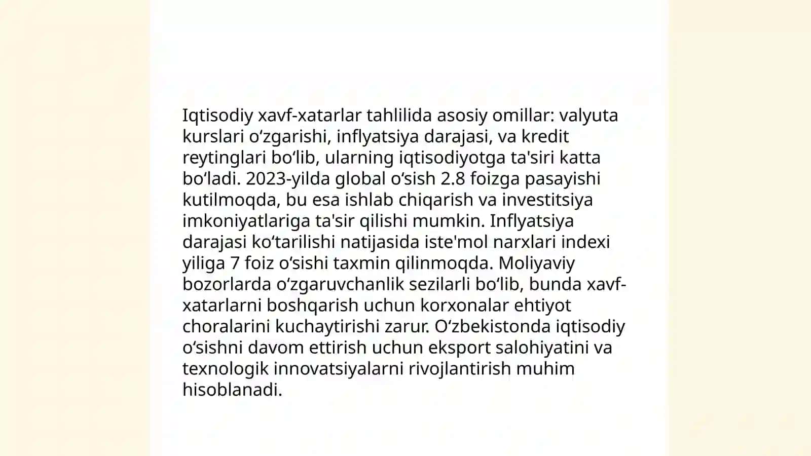 Mamlakat risklari tahlili 4